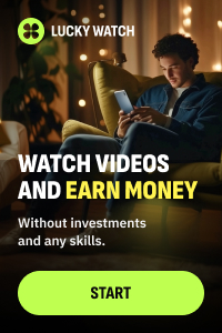 LuckyWatch - Earn crypto watching videos